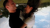 Bungee jumping in couple