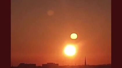 NIBIRU PLANET X WORMWOOD ALERT! LOOK WHAT IS COMING Via West Texas during a sunset!