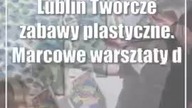 Lublin: Twórcze zabawy plastyczne.  Marcowe warsztaty dla dzieci w Galerii Labirynt