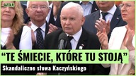 Skandal na miesięcznicy smoleńskiej! Kaczyński nazwał ludzi śmieciami | Gazeta.pl