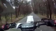 Wheelie przed policją