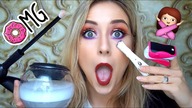 Dziwne Gadżety z Chin! #1 Ledowe Rzęsy, Urządzenie do Mycia i Suszenia Pędzli | Test! Mizia