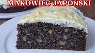 Makowiec japoński z gotowej masy makowej  wilgotny i prosty przepis krok po kroku!