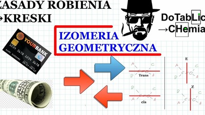 jak się robi kreski, czyli IZOMERIA GEOMETRYCZNA  CIS, TRANS, E, Z