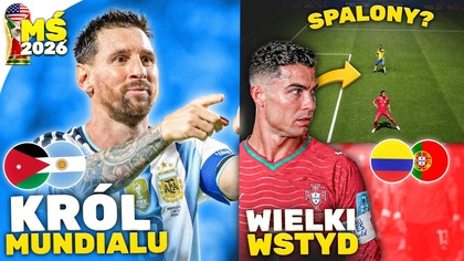 6 gol Leo Messiego! ZACZYNAŁ na ŁAWCE tragiczny mecz Cristiano! Portugalia POWINNA to przegrać!