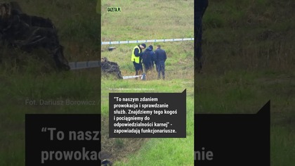 Naboje na torach w Wielkopolsce.  Policja wydała komunikat.  Znajdziemy tego kogoś