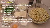 Tortellini z sosem serowym - Video-Kuchnia. pl