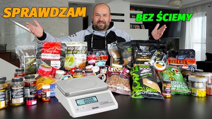 ZWAŻYŁEM zanęty znanych firm Czy ktoś OSZUKUJE?!