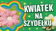 TUTORIAL JAK ZROBIĆ KWIATEK NA SZYDEŁKU SPINKA, CROCHET LITTLE FLOWER #576 PL/ENG