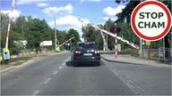 Kolizja na zamykanym przejeździe kolejowym  zagubieni #342 Wasze Filmy