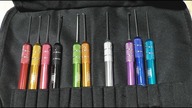 Prezentacja Kolorowych Wytrychów z Chin do zamków bocznie nawiercanych #Lockpicking #DimpleLock