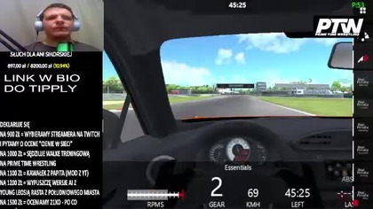 BYJLON | STREAM CHARYTATYWNY DLA ANI SIKORSKIEJ | ASSETO CORSA | WYŚCIG 02:00 W NOCY | SILVERSTONE