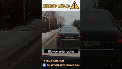 Pirat drogowy w Audi #polscykierowcy #szeryf #polskiedrogi #rikordwidjo #polska #shorts