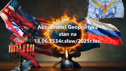 Aktualności Geopolityka stan na 18. 06. 7534r. sław/2025r. łac.