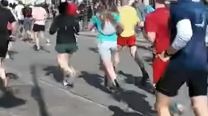 Najmłodszy uczestnik półmaratonu