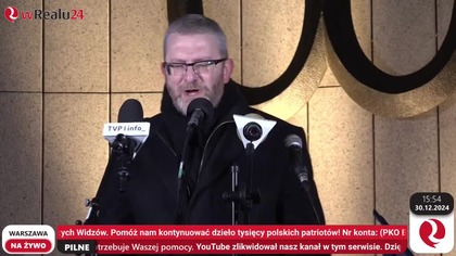 Chanuka znowu w (polskim) Sejmie! Protest w Warszawie (30.12.2024)