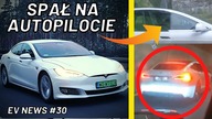 Jechał pijany Tesla! AUTOPILOT GO URATOWAŁ | EV NEWS #30