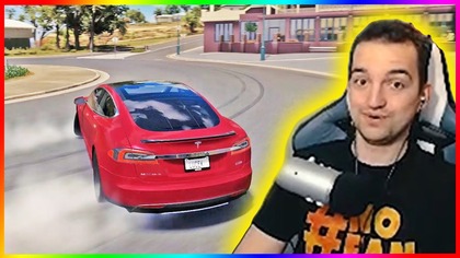 TESLA DRIFT W FORZA HORIZON 3 ;D