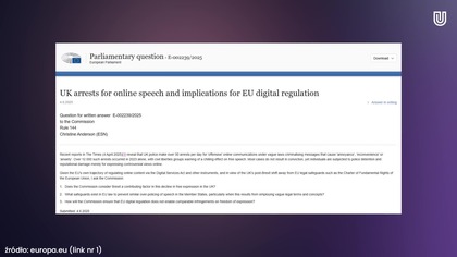 Areszt za wpis! Ponad 12 tysięcy ludzi w kajdankach! Czy tak samo będzie w Polsce¿ (1080p 60fps H264-128kbit AAC)