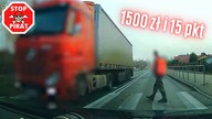 Kierowca ciężarówki trafia na nieoznakowany radiowóz.  Szybka nauczka.  STOP PIRAT