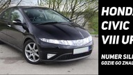 Honda Civic VII UFO 1. 8 Numer silnika - Gdzie go znaleźć?