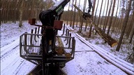 Rozładunek tartaczki brzozowej || Palms & Belarus 820 || Okiem ZULa