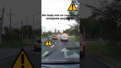 Nie będę stał na czerwonym! #shorts #rikordwidjo