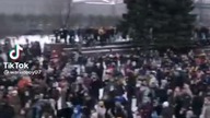 Moskale protestują przeciwko wojnie.