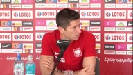 Robert Lewandowski - odpowiada na pytania polskich dziennikarzy.  (09. 10. 2020)