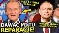 PO TYCH SŁOWACH PREZYDENTA NAWROCKIEGO TUSKA I NIEMCÓW OGARNĘŁA PANIKA?! ZAJĄCZKOWSKA ZE WSPARCIEM!