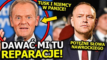 PO TYCH SŁOWACH PREZYDENTA NAWROCKIEGO TUSKA I NIEMCÓW OGARNĘŁA PANIKA?! ZAJĄCZKOWSKA ZE WSPARCIEM!