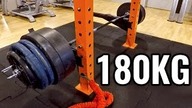 VLOG TRENINGOWY Z REKORDU, MARTWY CIĄG 180KG@78KG[TypowyFitnesiak]