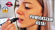 POWIĘKSZYŁAM USTA SAMA W DOMU!