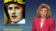 PŚ/TCS Bischofshofen 06. 01. 1991 - relacja z zawodów (j.  niemiecki/polskie napisy)