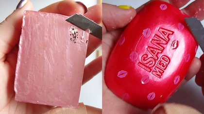 Soap Carving ASMR Relaxing Sounds no talking Satisfying ASMR Video