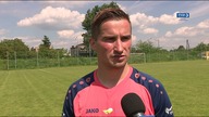 Damian Szałas po meczu w Legnicy - 05. 06. 2021r.