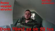 Dom 70m2 za ok 25 tys.  Nowy wygląd strychu.  Dom bez pozwolenia, Dom na zgłoszenie #29 #pawełwaga