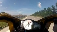 Tak wygląda awaryjne hamowanie motocyklem
