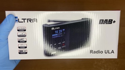 UNBOXING: ELTRA ULA - przenośne radio FM/DAB+ na akumulator (czarna maskownica)
