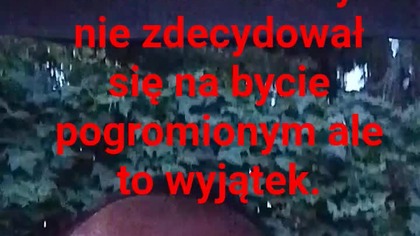 Panie Krzysztofie a pana pytali?