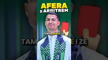 SĘDZIA ZOSTAŁ UKARANY...  po CZERWONEJ KARTCE dla Cristiano Ronaldo!