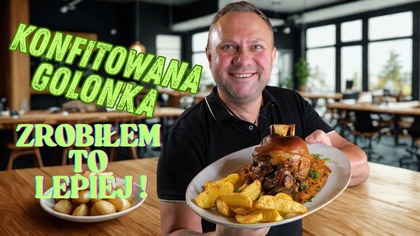 Golonka konfitowana  tłusta rozkosz z zasmażaną kapustą na bogato ! / Oddaszfartucha