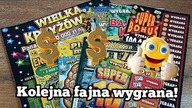 Zdrapki Lotto  Mix za 77zł  Jest wygrana! Zdrapka trzyma formę! 