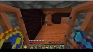 Baby villager falls down the stairs #minecraft #gaming #game #Bruh #Short #Shorts
