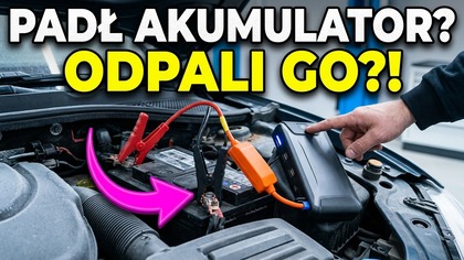 Jak uruchomić silnik, kiedy akumulator padnie - testujemy urządzenie rozruchowe.  Czy to działa? #car