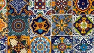 Colorido - patchwork z meksykańskich płytek ściennych [15 płytek w 15 wzorach]