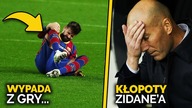KONTUZJA Pique! Nie zagra z PSG w Lidze Mistrzów...  Zidane STRACIŁ ostatniego zdrowego NAPASTNIKA...