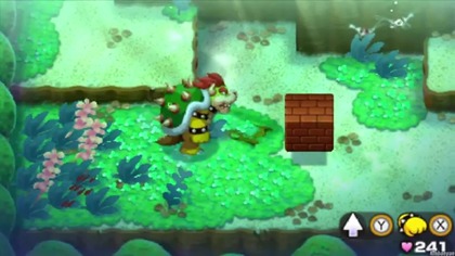 W nowej wersji kolorowej gry dowiadujemy się od braci Mario, że ich odwieczny rywal Bowser po zjedzeniu magicznych grzyb&oacute;w zaczyna wysysać przedmioty i rosnąć. Pomagamy im przywr&oacute;cić ich wrogowi właściwy rozmiar.