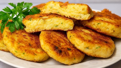 Kotlety z ziemniaków i kiełbasy  Zawsze się udają i znikają ze stołu!