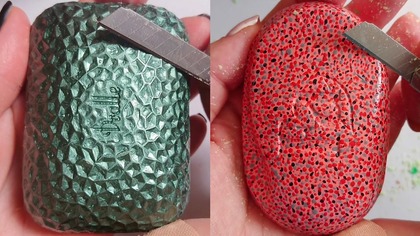 Soap Carving ASMR Relaxing Sounds no talking Satisfying ASMR Video